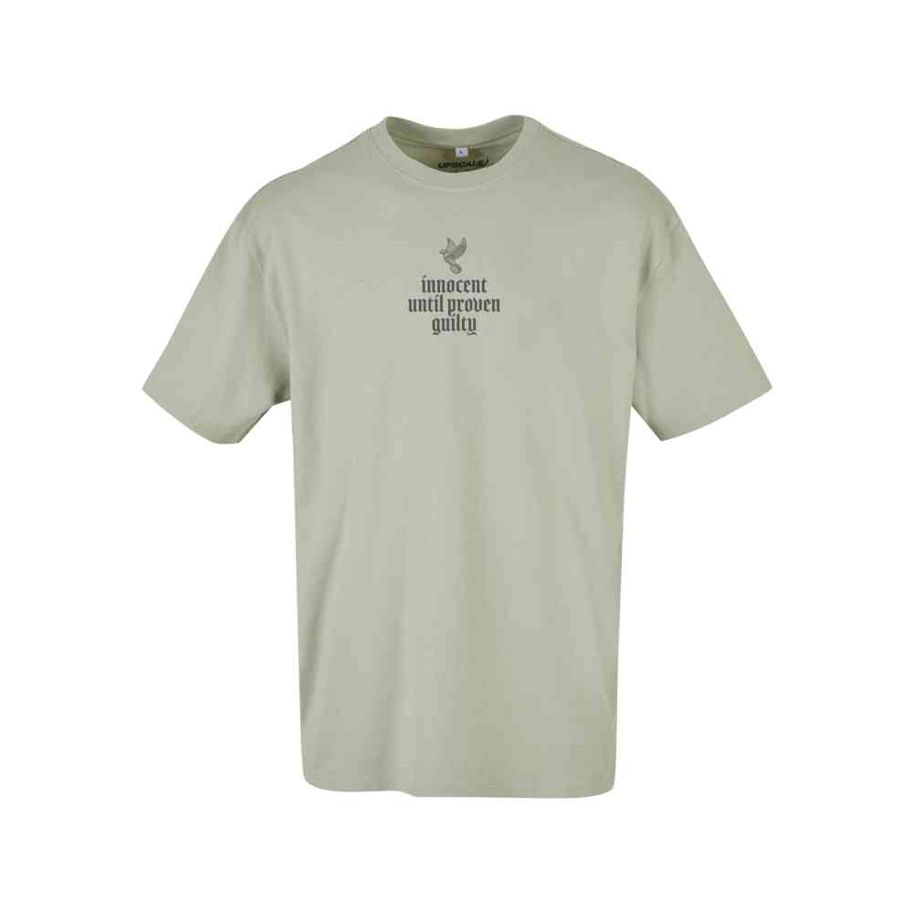 Mister Tee - Justice Oversize Herren TShirt - Beige